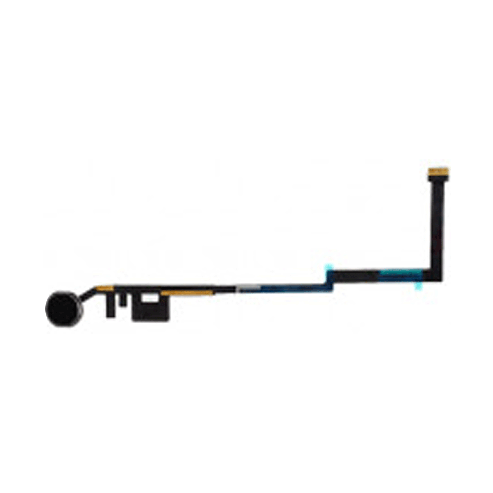 Home Button Flex Cable (without finger print functionality) for iPad 5 (2017)/ iPad 6 (2018) - Black