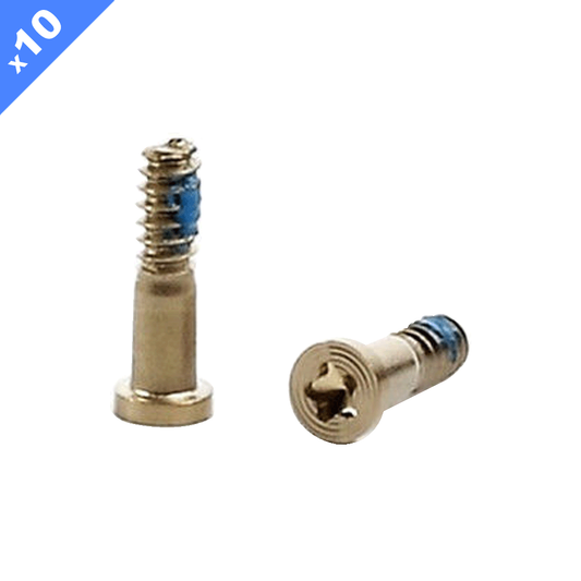 Pentalobe Star Screws for iPhone 7 Plus - Gold (Pack of 10) (OEM)