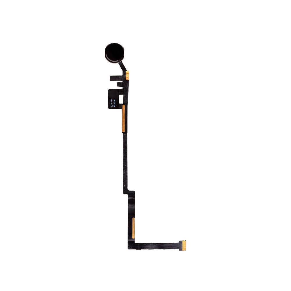 Home Button Connector with Flex Cable Ribbon for iPad 5 (2017) - Black