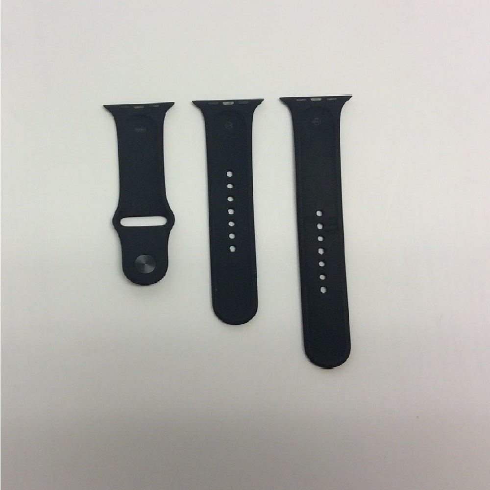 Apple Watch 3C633AM/A Sport Band 42mm Black with Space Grey Pin