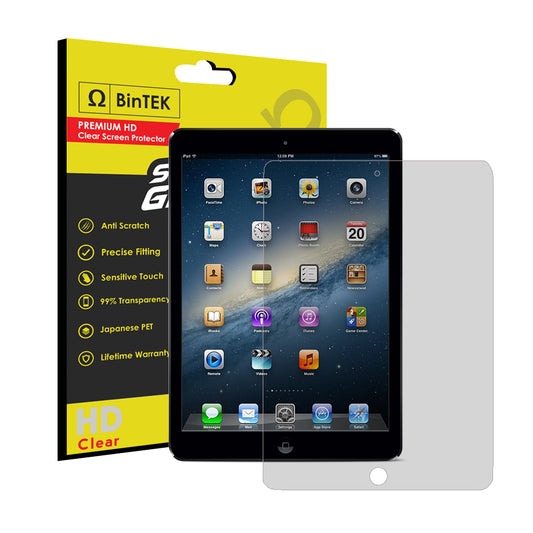 BinTEK iPad Mini 1 2 HD Clear Screen Protector (3 Pack)