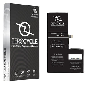 ZeroCycle Battery for iPhone XS Max 3174mAH Li Ion Premium