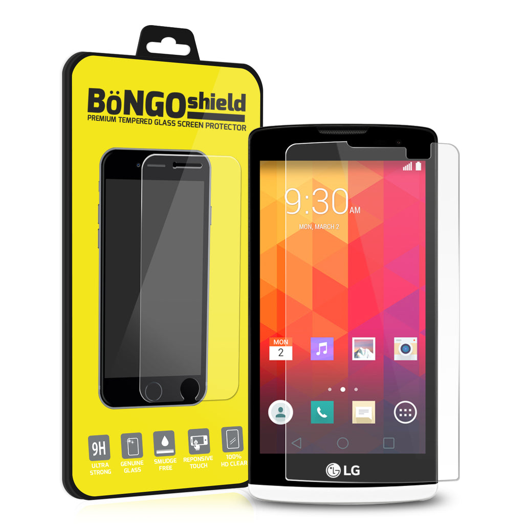 Bongo Shield Tempered Glass Screen Protector for LG Leon