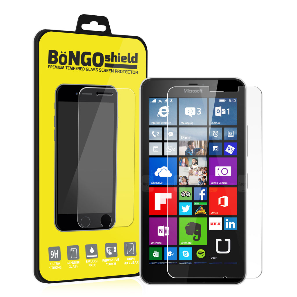 Bongo Shield Tempered Glass Screen Protector for Nokia Lumia 640XL