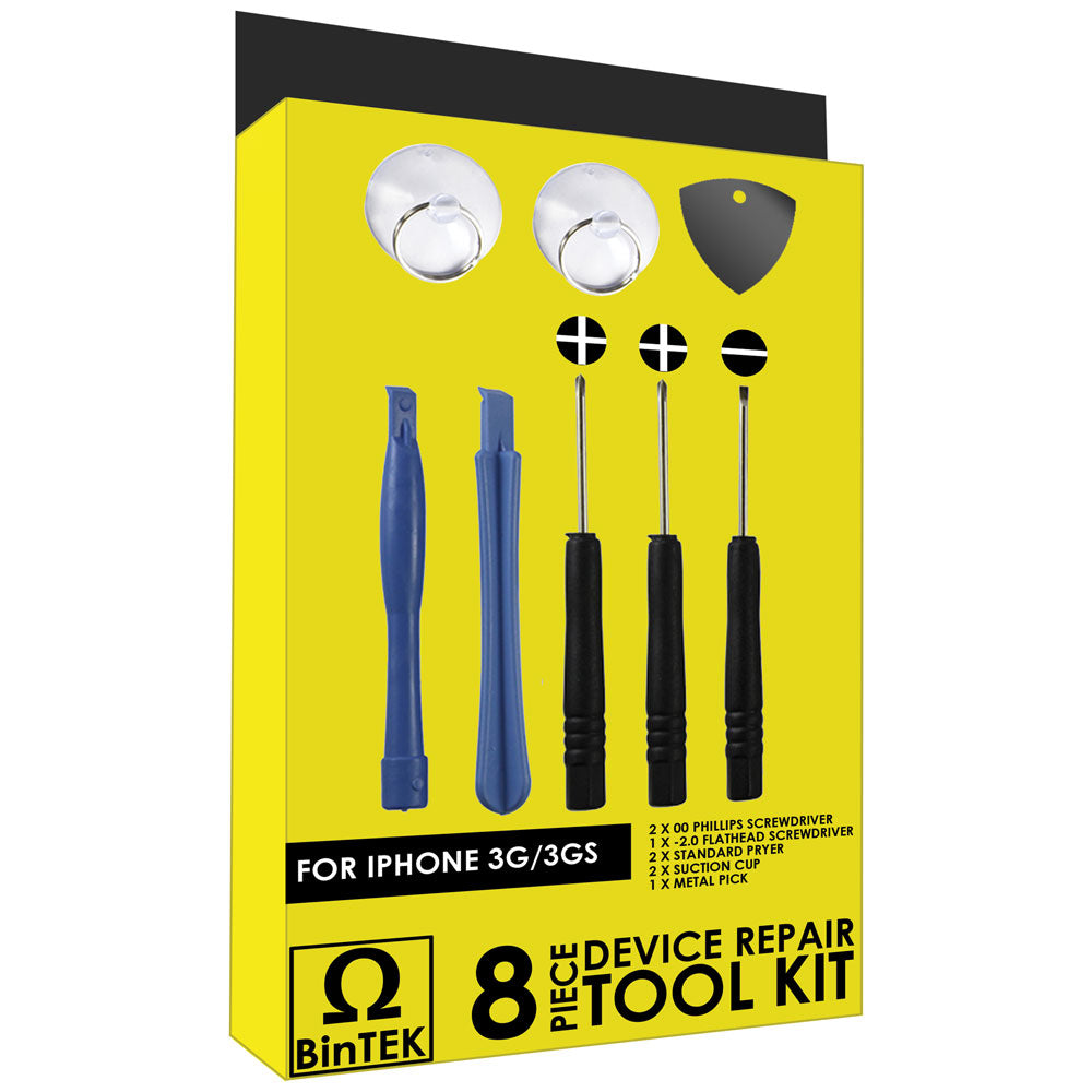 BinTEK 8-Piece Cell Phone Repair Tool Kit For iPhone 3G/3GS