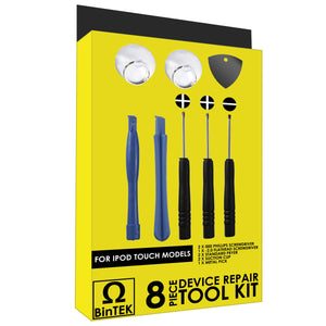 BinTEK 8-Piece Cell Phone Repair Tool Kit For iPod Touch 1/2/3/4/5/6
