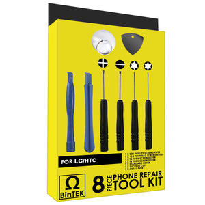 BinTEK 8-Piece Cell Phone Repair Tool Kit For LG/HTC