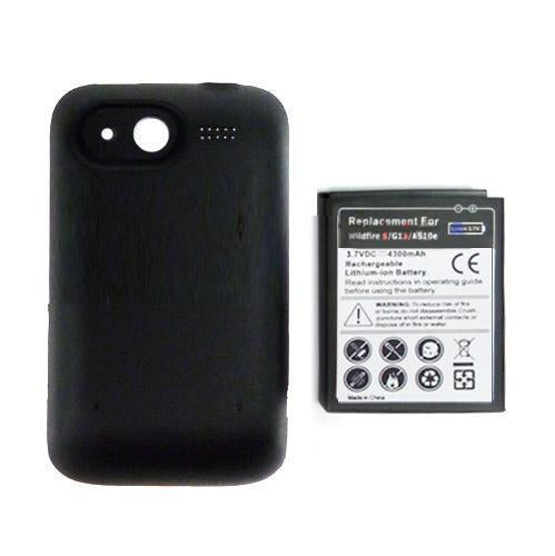 HTC Wildfire S G13 A510e - 3500 mAH Extended Battery - image 2