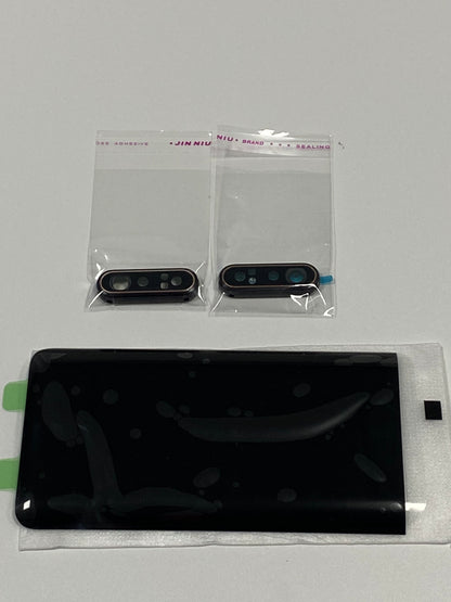 Back Cover Glass For Samsung Galaxy A80 (A805/2019) (Phantom Black)