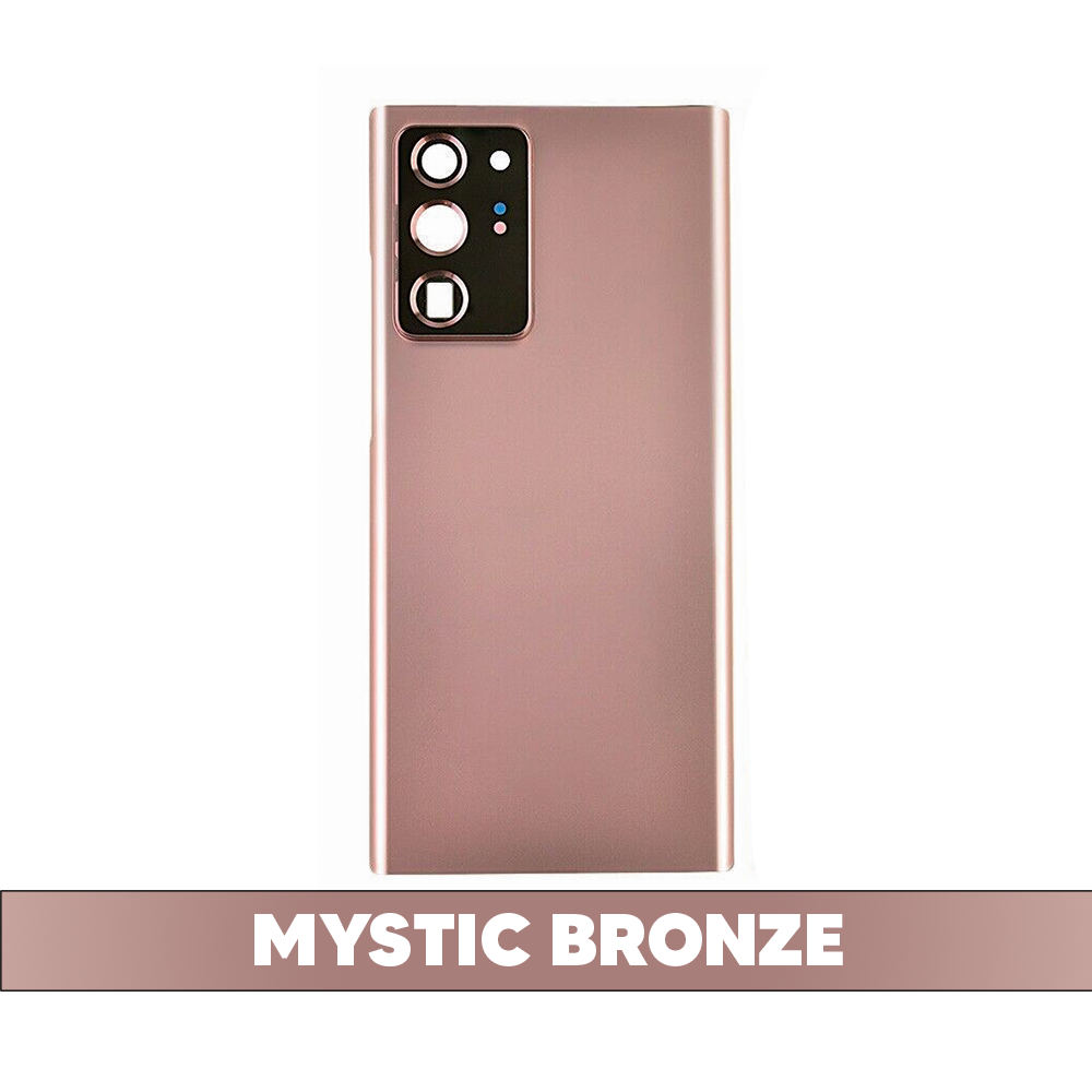 Back Battery Door Cover with Adhesive and Camera Lense for Samsung Galaxy Note 20 5G - Mystic Bronze
