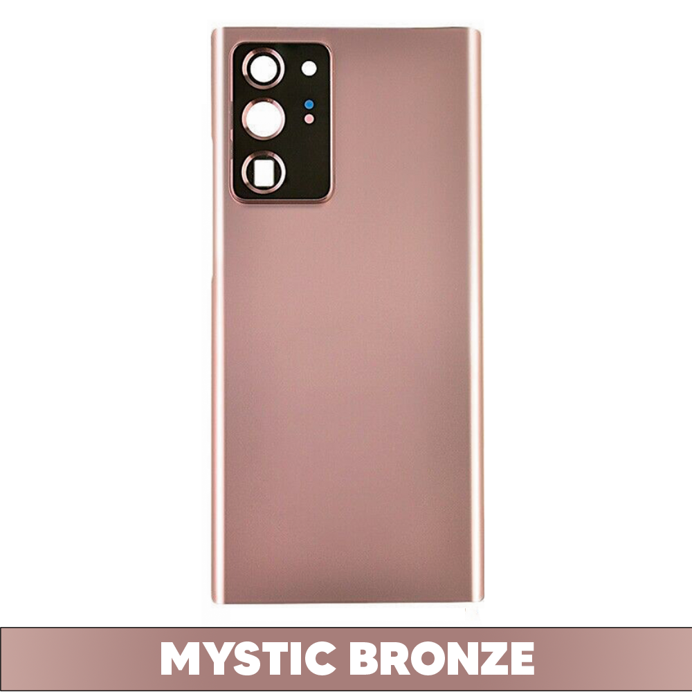 Back Battery Door Cover with Adhesive and Camera Lense for Samsung Galaxy Note 20 5G - Mystic Bronze