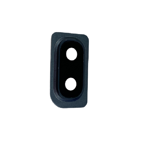 Back Camera Glass Lens and Cover Bezel Ring For Samsung Galaxy A10 (A105/2019) (Black) (OEM)