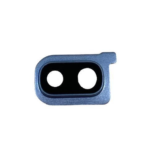 Back Camera Glass Lens and Cover Bezel Ring For Samsung Galaxy A20 (A205/2019) (Deep Blue) (OEM)