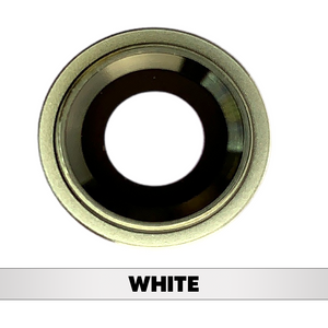 Back Camera Lens With Bracket and Adhesive Sticker for iPhone 11 (White) (Real Sapphire / Premium)