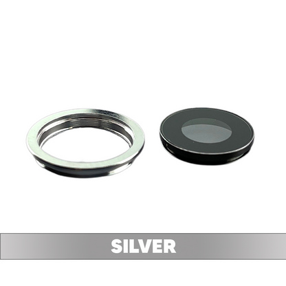 Back Camera Lens With Bracket for iPhone 12 Pro (Silver) (Real Sapphire / Premium) - image 2