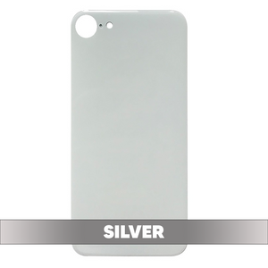 Back Glass for iPhone 8 - Silver (NL)