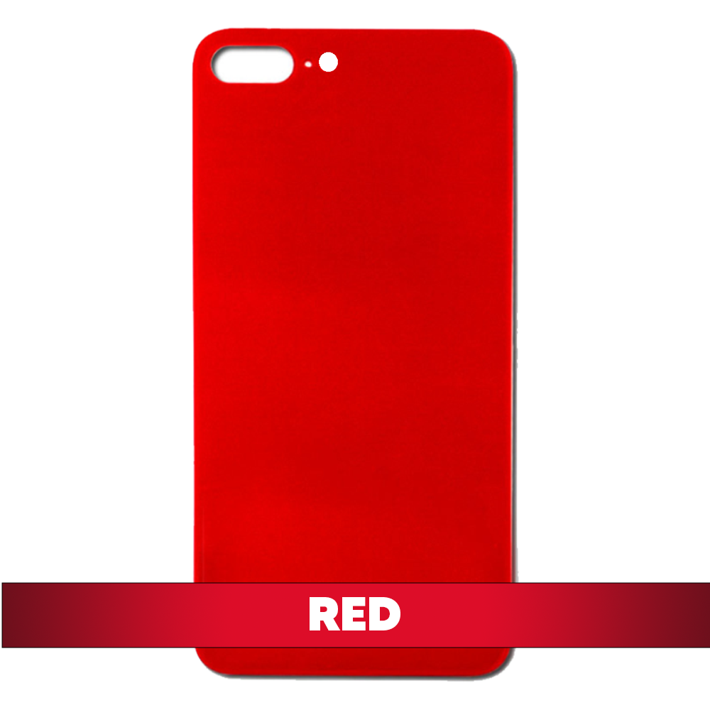 Back Glass for iPhone 8 Plus - Red (NL)