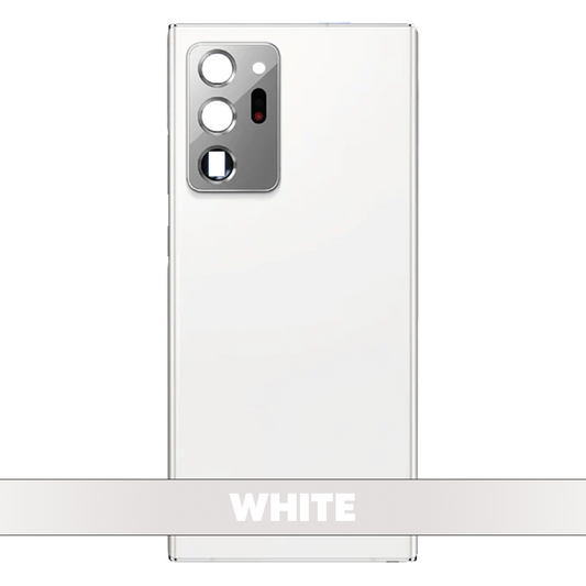Back Cover Battery with Camera Cover for Samsung Galaxy Note 20 Ultra 5G - Mystic White