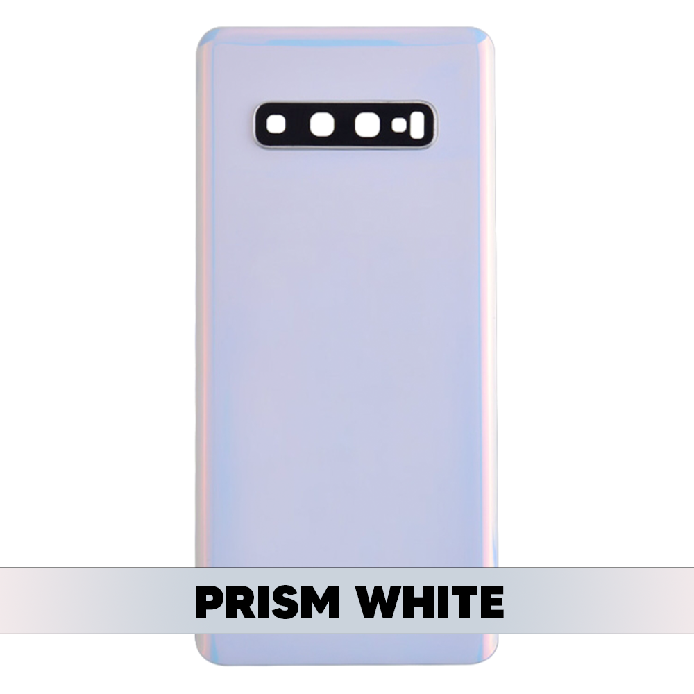 Back Cover Battery with Camera Cover for Samsung Galaxy S10 - Prism White