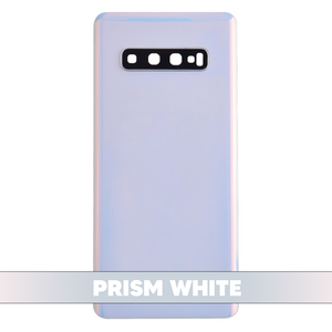Back Cover Battery with Camera Cover for Samsung Galaxy S10 Plus - Prism White