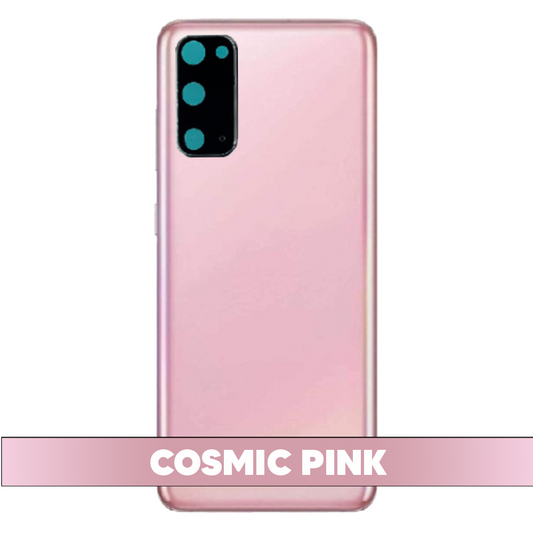 Back Cover Battery with Camera Cover for Samsung Galaxy S20 5G - Cosmic Pink
