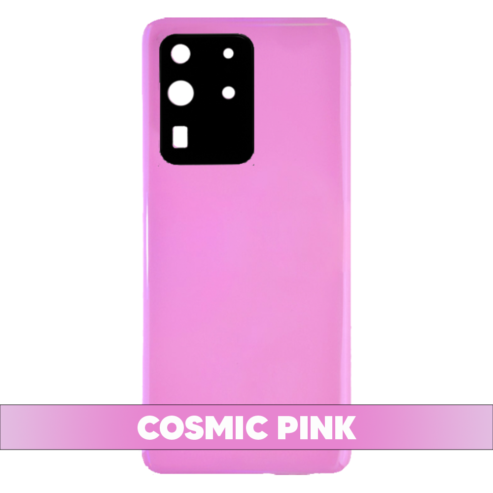 Back Cover Battery with Camera Cover for Samsung Galaxy S20 Plus 5G - Cosmic Pink