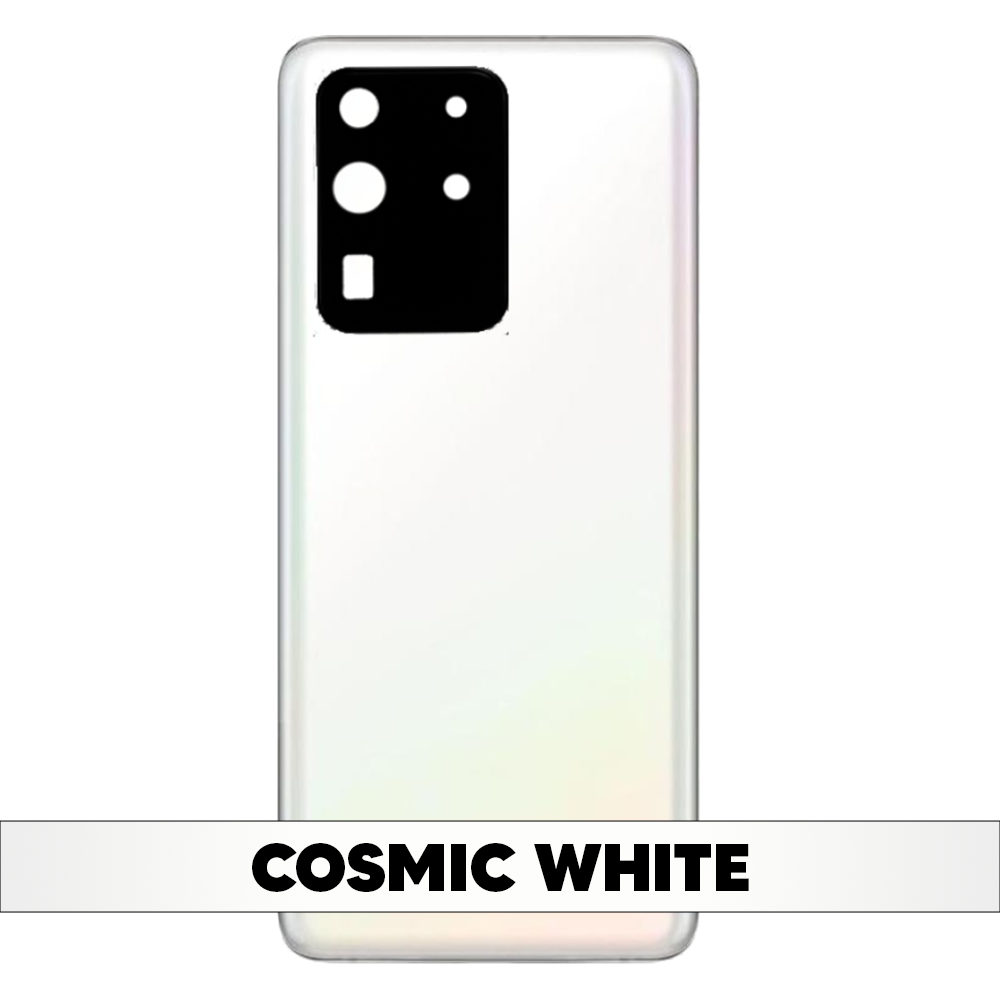 Back Cover Battery with Camera Cover for Samsung Galaxy S20 Plus 5G - Cosmic White