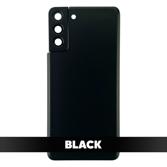 Back Cover Battery with Camera Cover for Samsung Galaxy S21 Plus - Black
