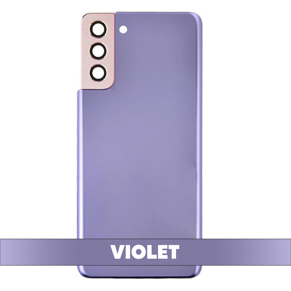 Back Cover Battery with Camera Cover for Samsung Galaxy S21 Plus - Violet