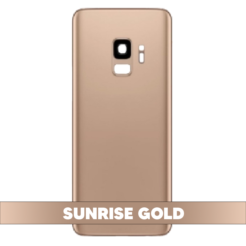 Back Cover Battery with Camera Cover for Samsung Galaxy S9 - Sunrise Gold