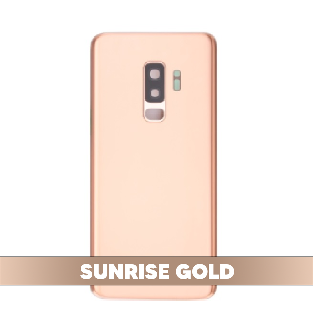 Back Cover Battery with Camera Cover for Samsung Galaxy S9 Plus - Sunrise Gold