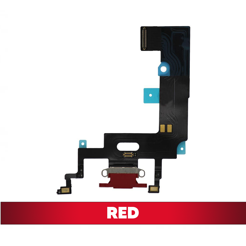 Charging Port Flex Cable for iPhone XR - Red