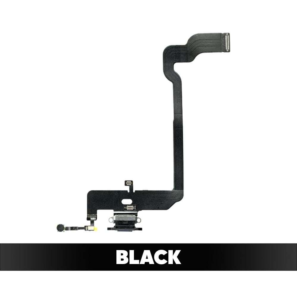 Charging Port Flex Cable for iPhone XS - Black