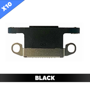 Charging Port Only for iPhone 11 (Black) (10 Pack) (OEM)