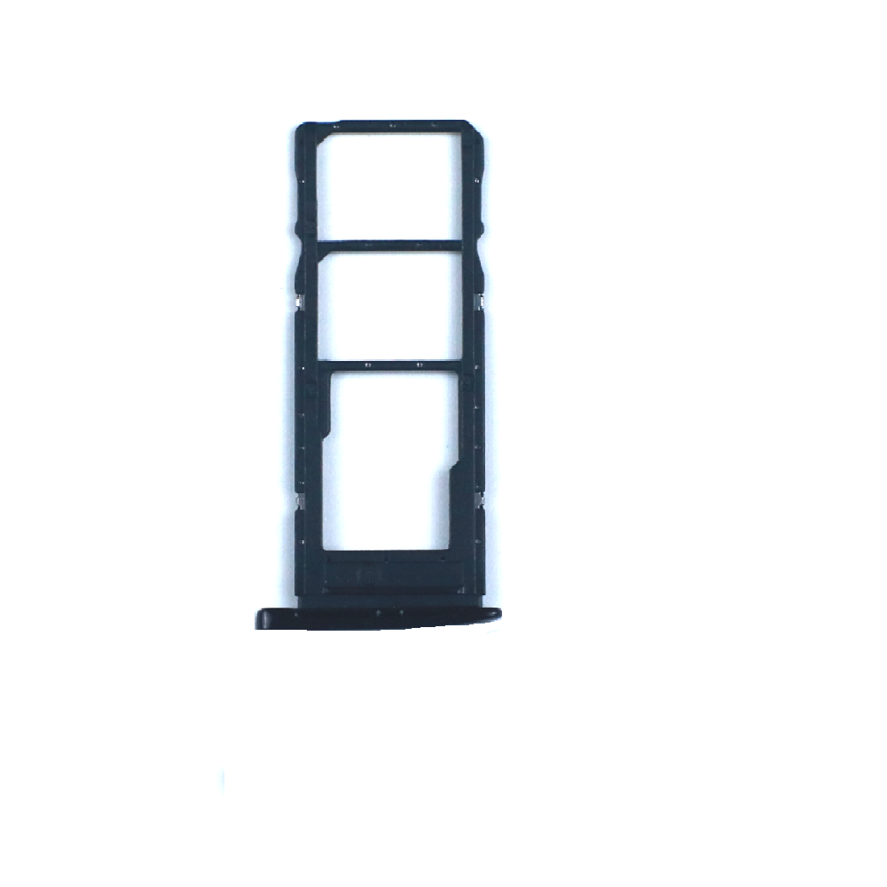 Dual Sim Card Tray For Motorola Moto G7 Power (XT1955) (Ceramic Black) (SD/Dual Sim)