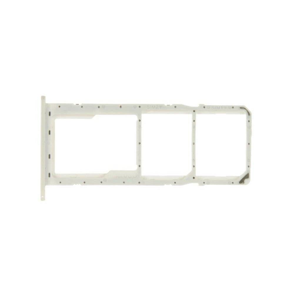 Dual Sim Card Tray For Samsung Galaxy A11 (A115/2020) (White) (OEM)