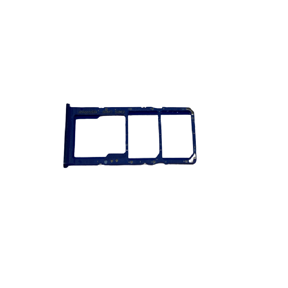 Dual Sim Card Tray For Samsung Galaxy A70 (A705/2019) (Blue) (OEM)
