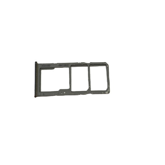 Dual Sim Card Tray For Samsung Galaxy A70 (A705/2019) (Silver) (OEM)