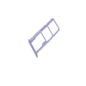 Single Sim Card Tray For Motorola Moto G7 Power (XT1955) (Iced Violet) (SD/Single Sim Gapped)