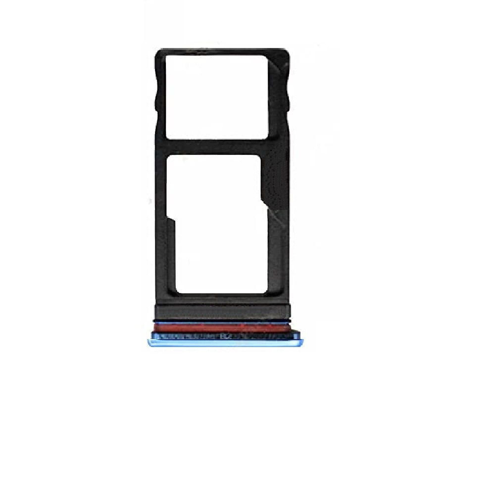 Dual Sim Card Tray for Motorola One Fusion - Deep Sapphire Blue (Premium)