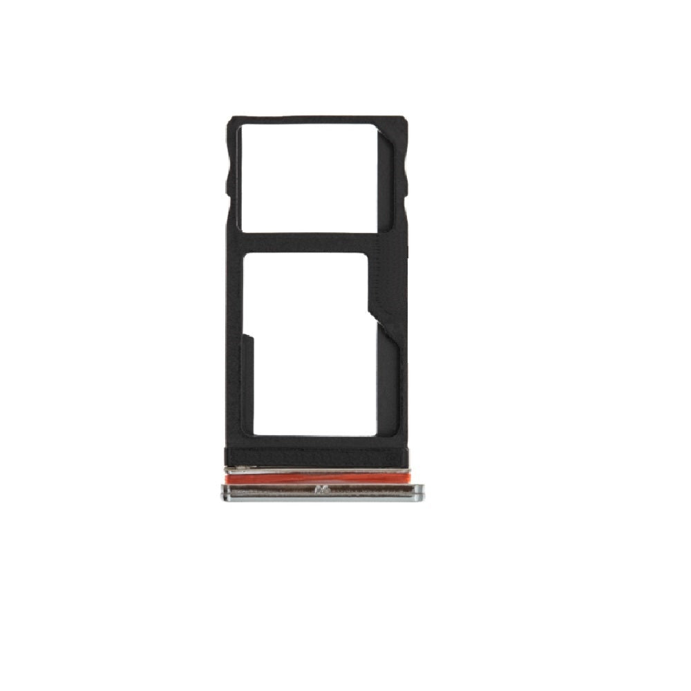 Dual Sim Card Tray For Motorola One Fusion (XT2073) (Silver)