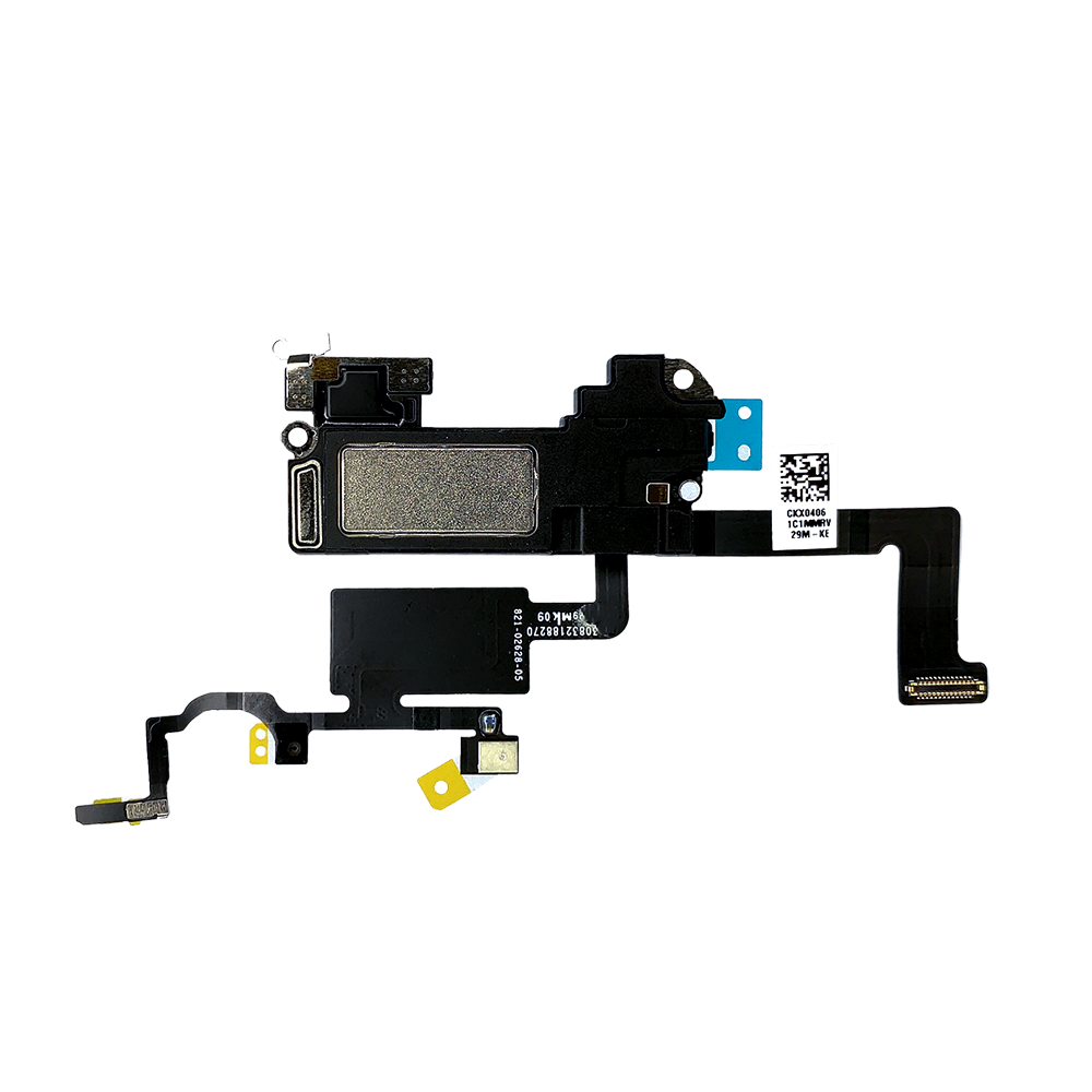 Earpiece Speaker With Proximity Sensor Cable for iPhone 12 (Warning: Soldering Required for Face ID Functionality)
