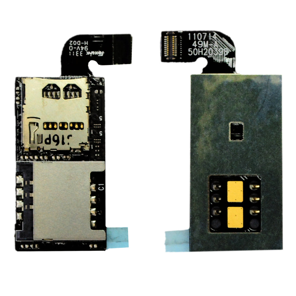 HTC Amaze Sim Card Memory SD Card Flex Cable