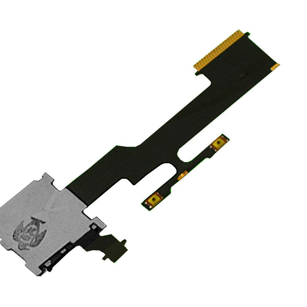 Flex Cable Ribbon with SD Card Reader Holder & Volume Button for HTC One M8 831C