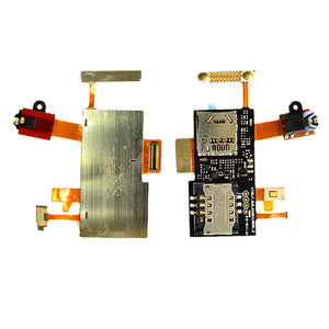 LG Doubleplay C729 SD Sim Card Tray Power Volume Headphone Jack Flex