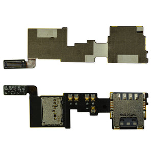 Sim Card SD Card Tray Flex Cable for Samsung Galaxy Note 4