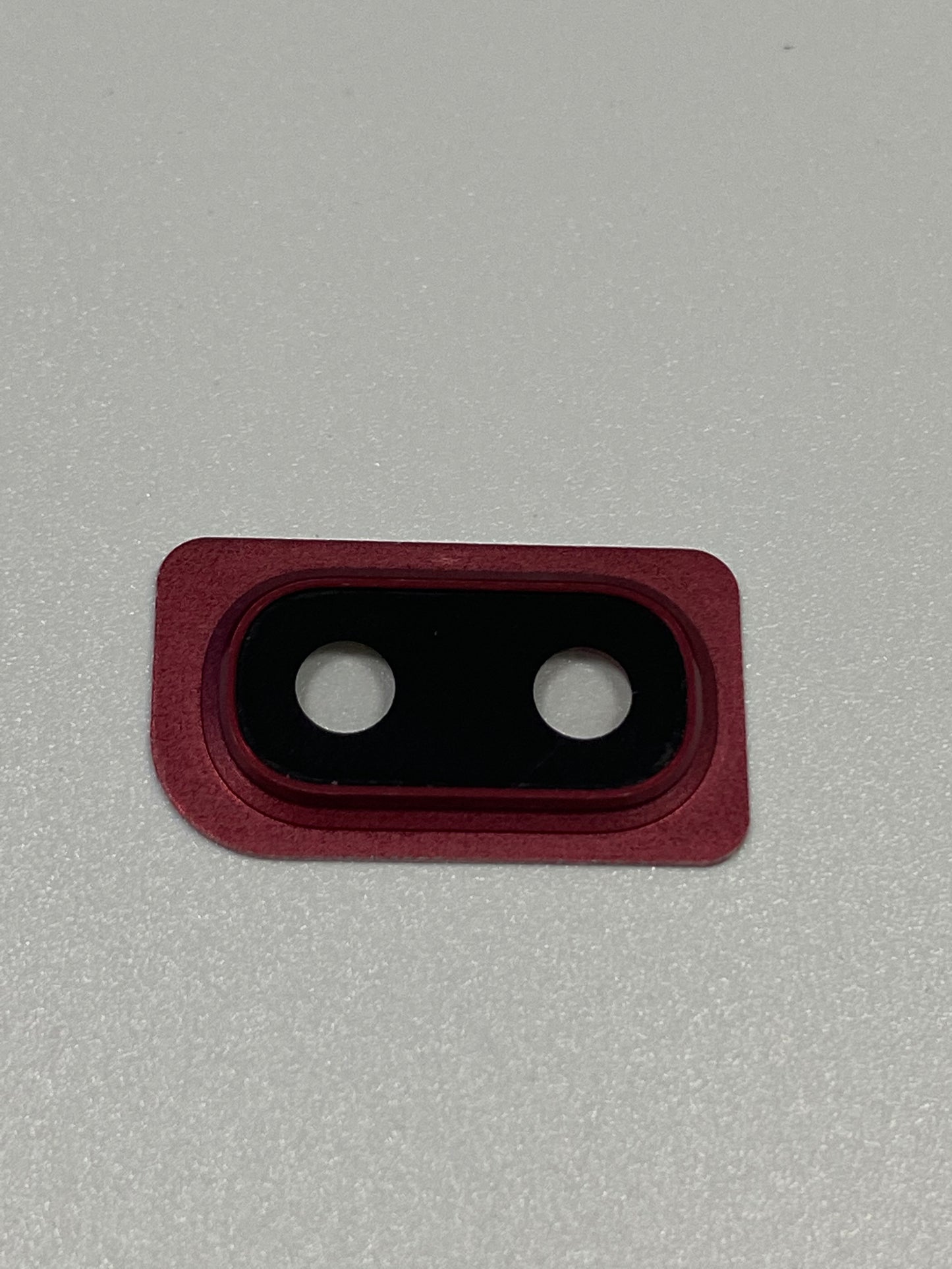 Back Camera Glass Lens and Cover Bezel Ring For Samsung Galaxy A10 (A105/2019) (Red) (OEM)