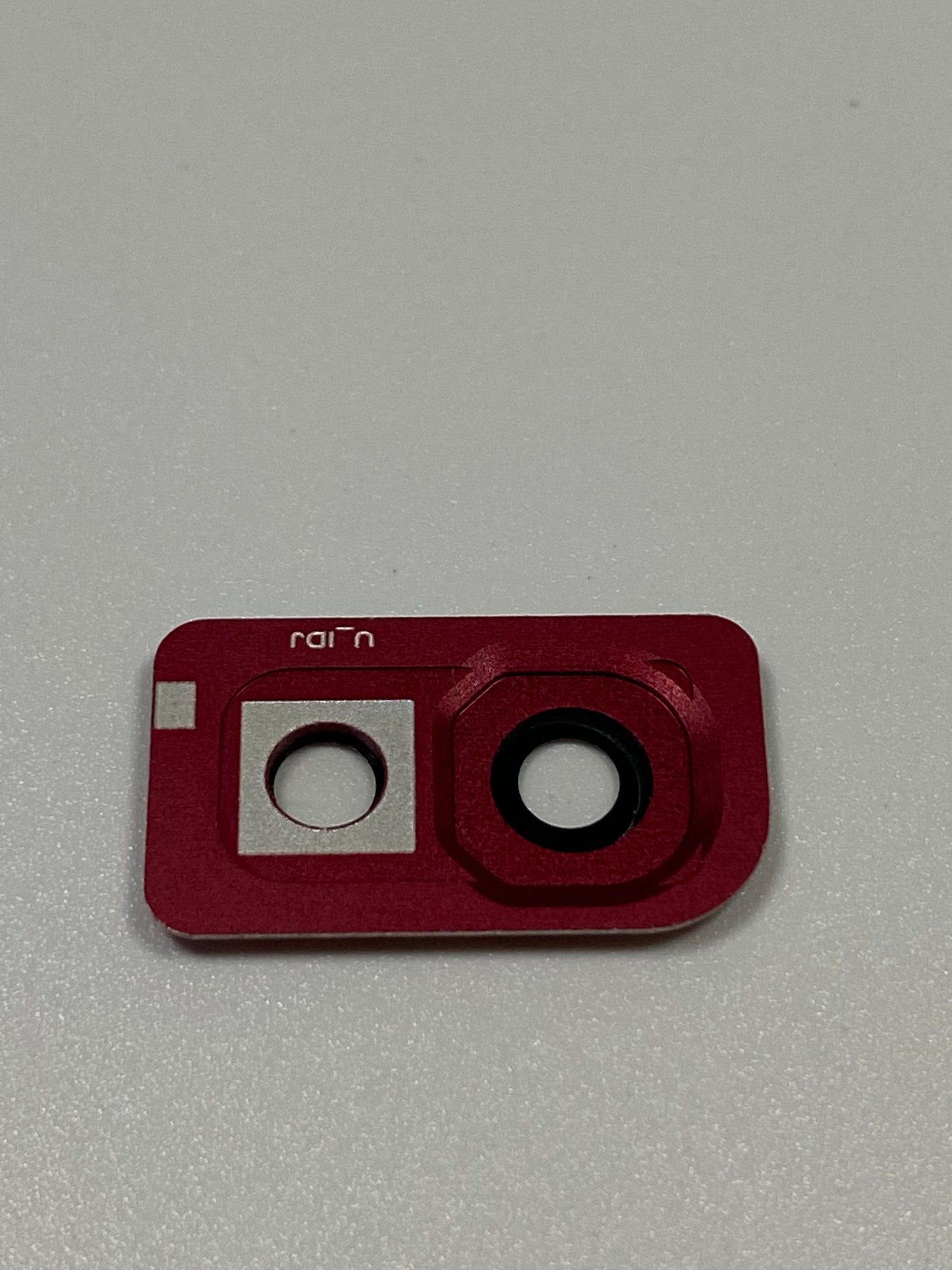Back Camera Glass Lens and Cover Bezel Ring For Samsung Galaxy A10 (A105/2019) (Red) (OEM)