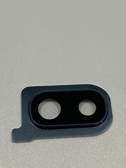 Back Camera Glass Lens and Cover Bezel Ring For Samsung Galaxy A20 (A205/2019) (Black) (OEM) - image 3