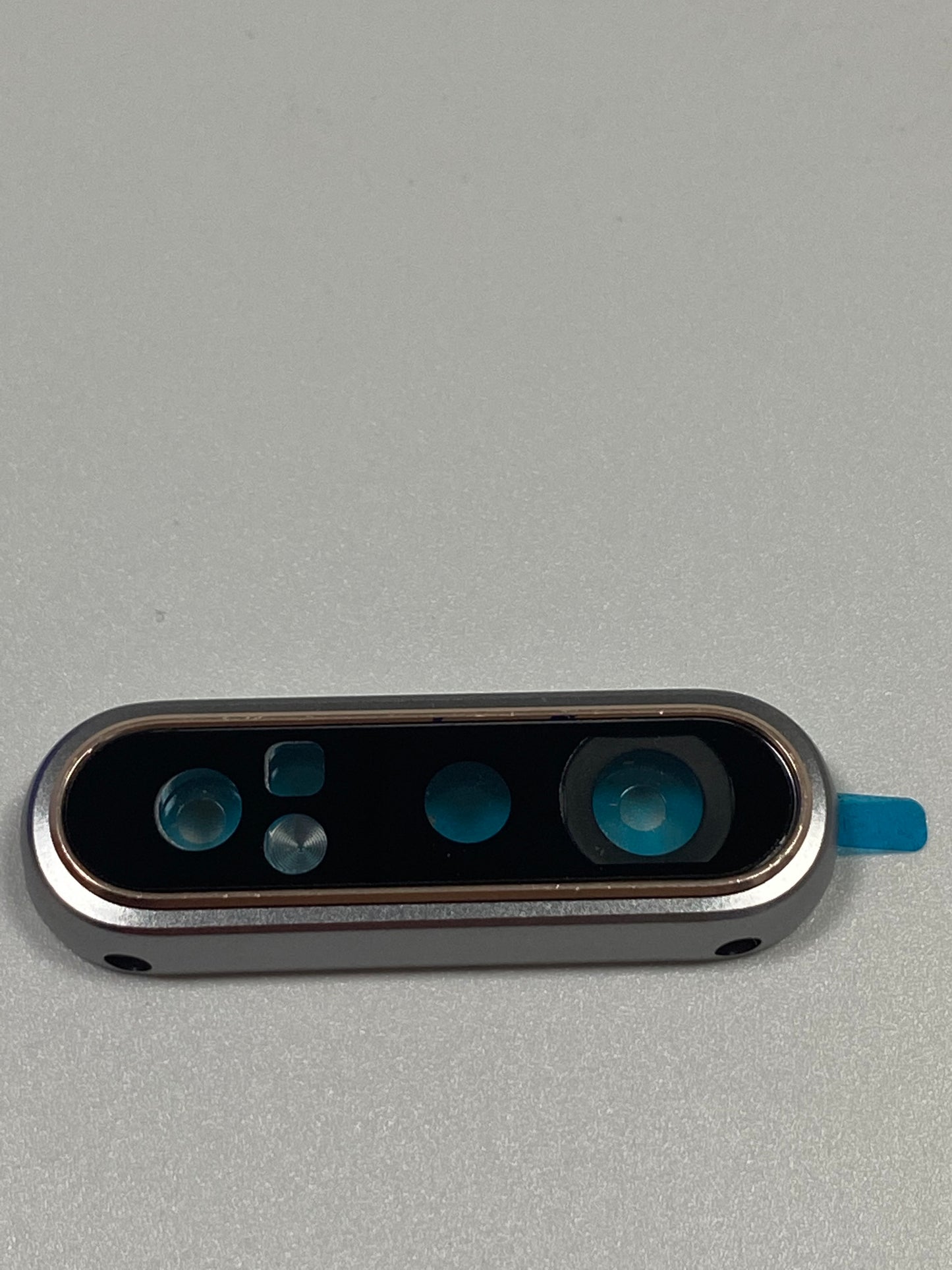 Back Camera Glass Lens and Cover Bezel Ring for Samsung Galaxy A80 (A805/2019) (Ghost White) (OEM)